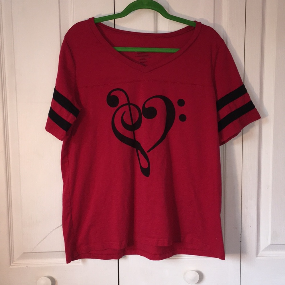 Torrid music heart top